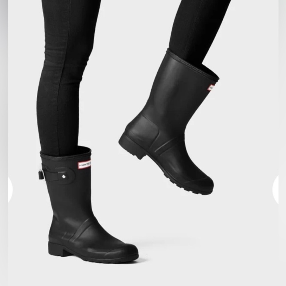 Women's Hunter Boots Original Tour Foldable Short Rain Boots